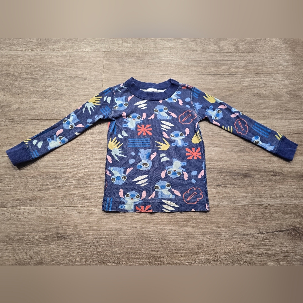 Hanna Andersson Pajamas Top Stitch Print Size 3T